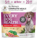 Dr. Harvey's Every Dog Health dehydrated beef dog food bag front view
