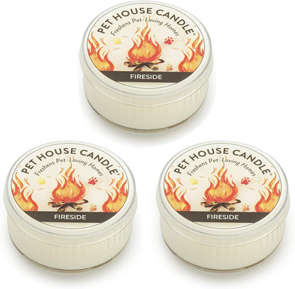 Pet House Mini Candles for Pet Odor Made with Natural Soy Wax, Plant Based, Dog and Cat Friendly Scented Candles, Variety Pack of 3 - Image 15