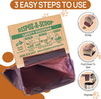Dispoz-A-Scoop no-touch sanitary pet waste disposal bags packaging
