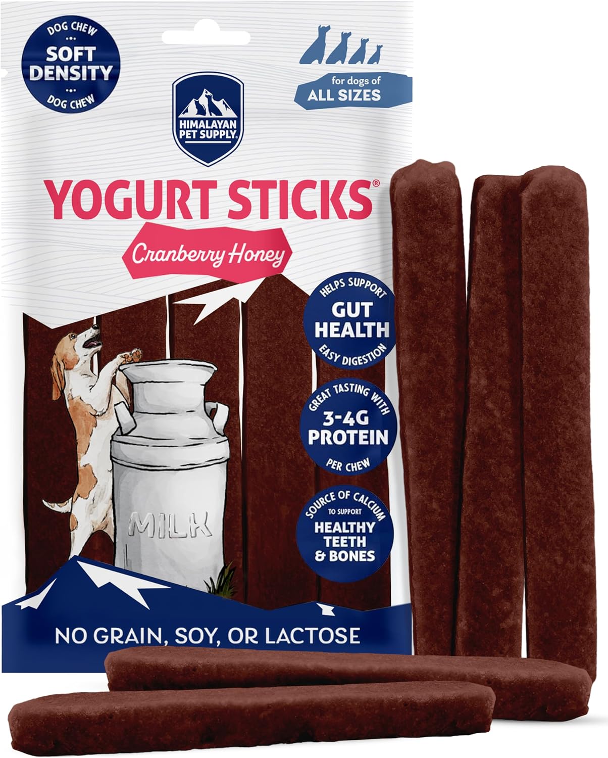 Himalayan Dog Chew healthy digestive support protein treats for pets