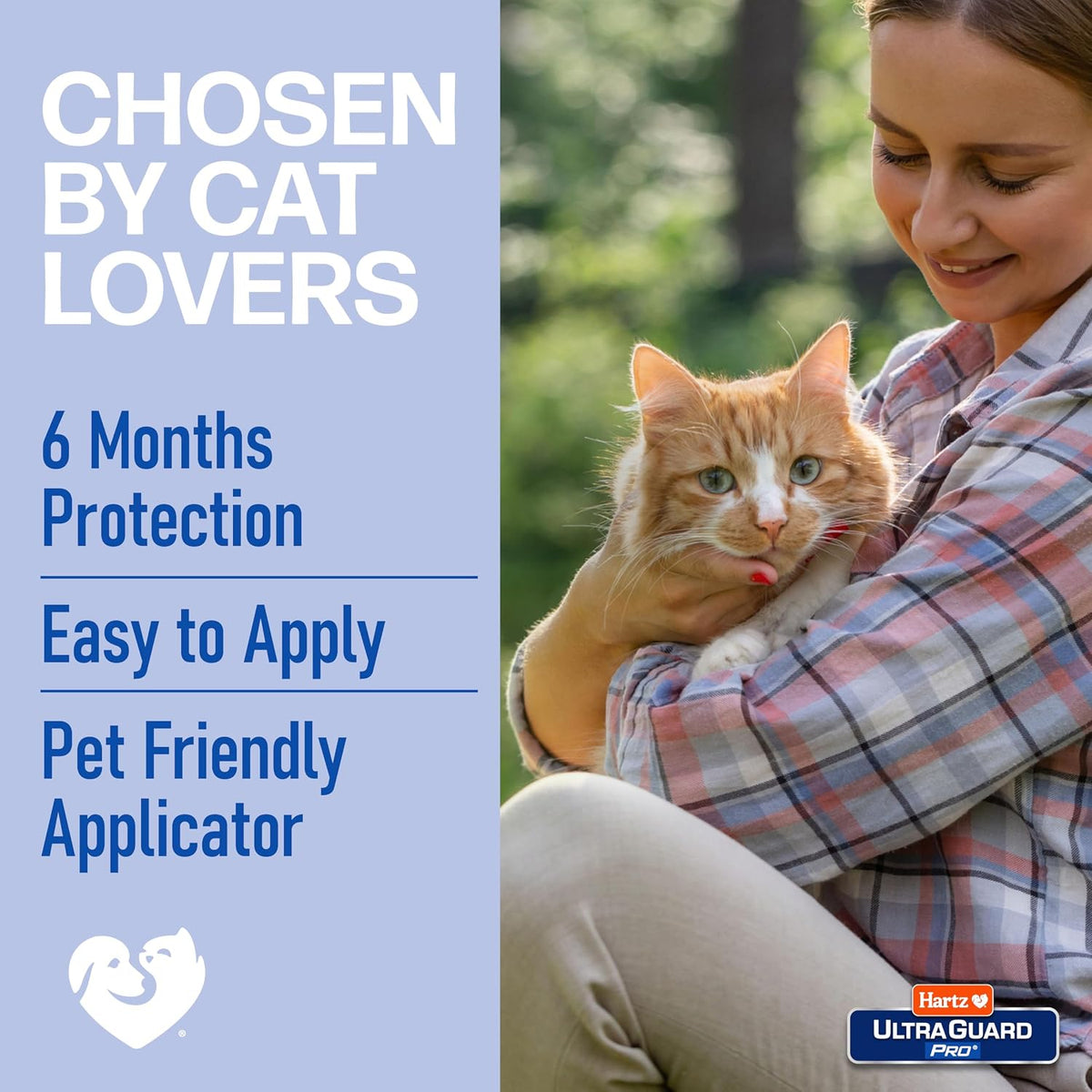 Hartz monthly pest prevention treatment for cats product display