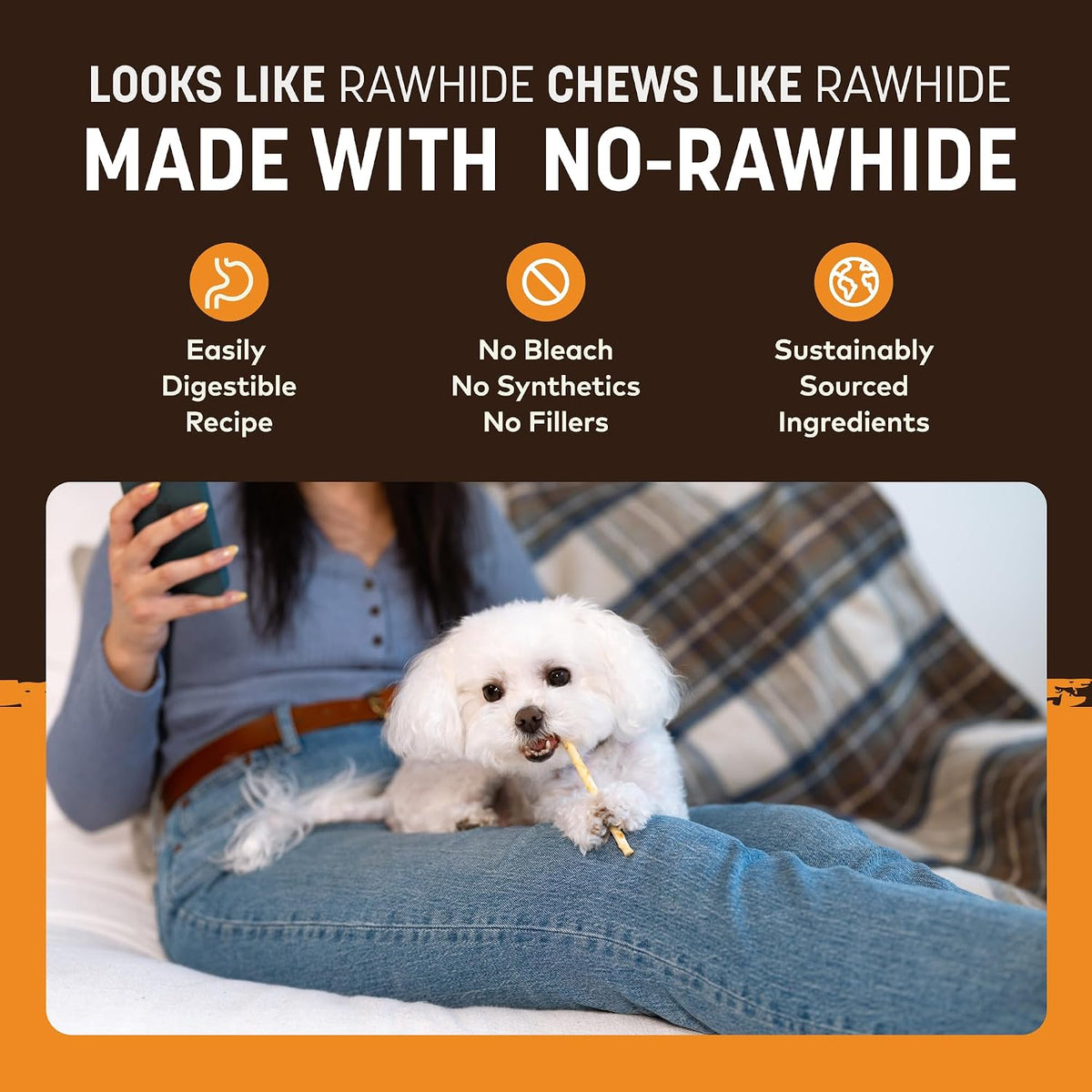 Earth Animal long lasting digestible stix for dogs and cats under fifteen pounds