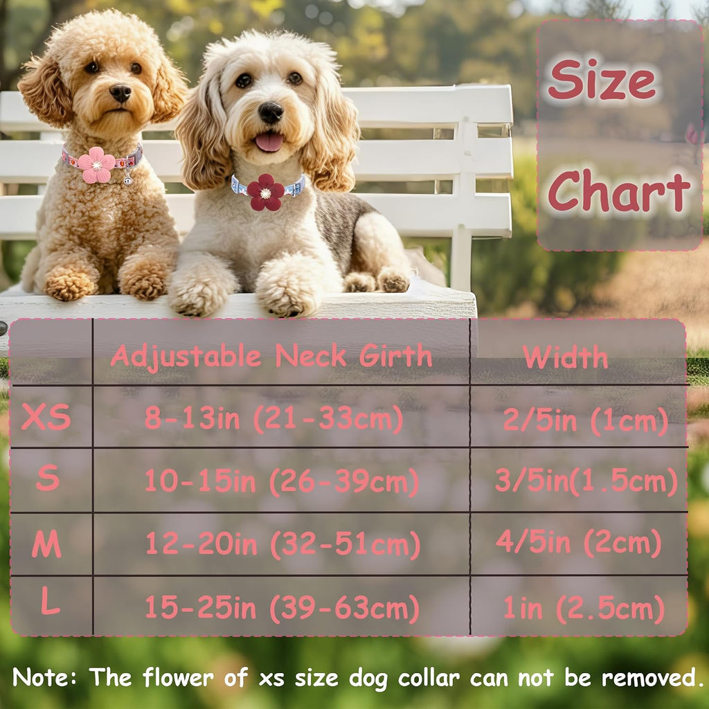 Silver D-ring detail on Cozirae floral pet accessory