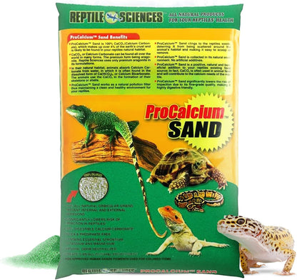 Reptile Sciences Blue Pro-Calcium Terrarium Sand - 10 lbs - Natural Substrate for Reptile Habitats, Supports Digging & Enclosure Maintenance - Image 13