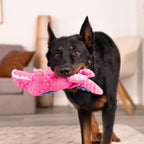 Imported goDog chew resistant soft toy with built in internal squeaker