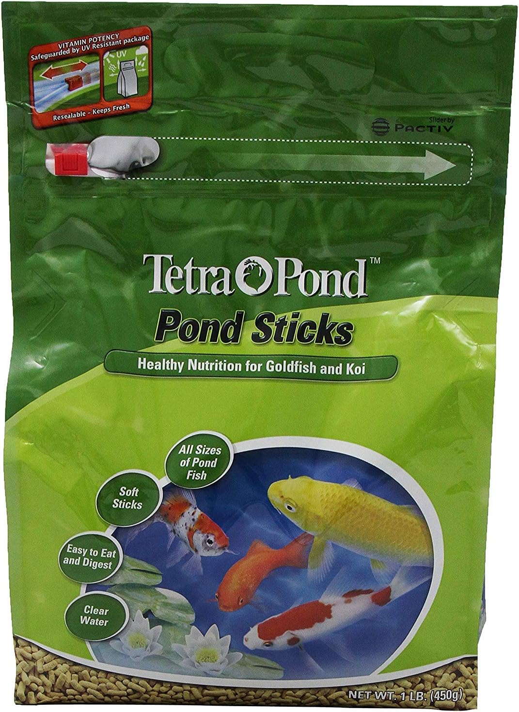 TetraPond Pond Sticks Pond Fish Food for Goldfish and Koi, Healthy Nutrition Clear Water Pond Food - Image 9