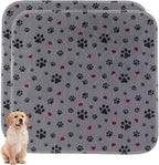 Eswin puppy pads with paw print pattern on floor
