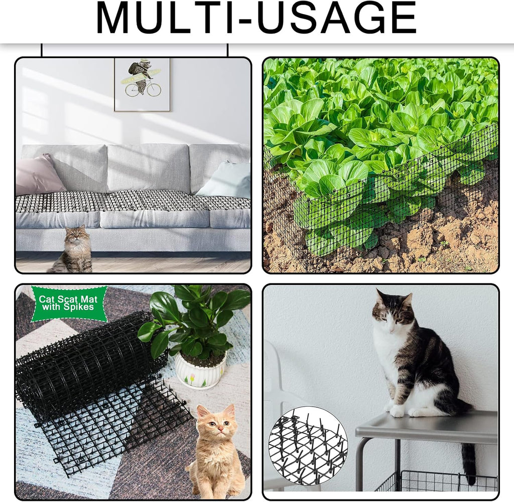 Perfect Laser cat and dog deterrent mat for garden protection