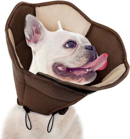 Dog Cone - Soft Cone for Dogs to Stop Licking, Pet E-Collar Alternative After Surgery, Adjustable Pet Recovery Collar for Wound Healing, Blue Large - Image 13