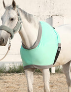 Breathable equestrian under blanket vest protector packaging from harrison howard.