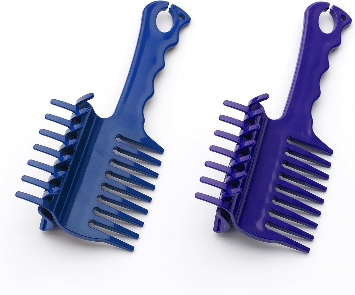 Equiessentials Clip Braiding Comb front view professional equine grooming accessory