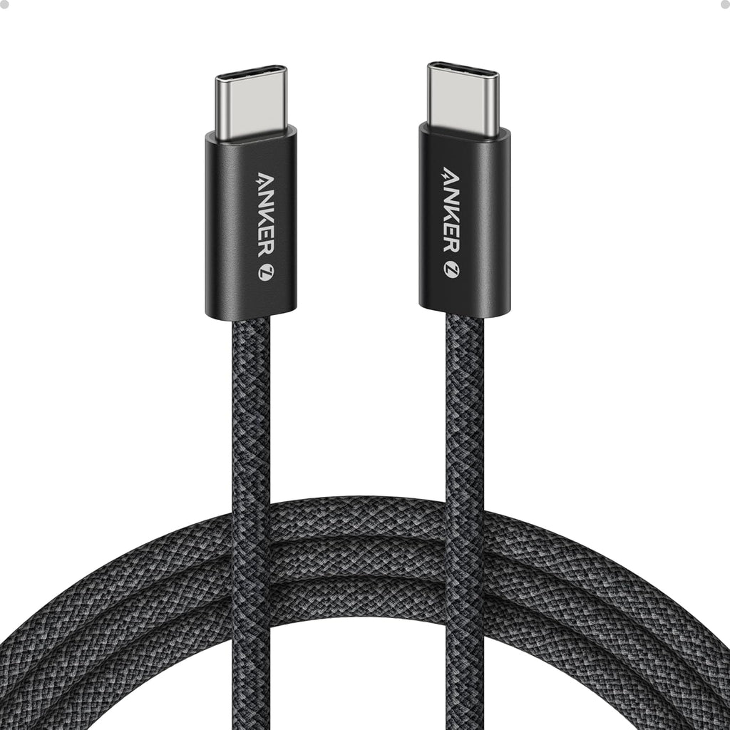 Anker Zolo USB C to USB C Cable, Braided and Dirt-Free Type-C Fast Charging Cable, Slim Connector, for iPhone 17 Series, MacBook (240W) (Pink, 6FT) - Image 9