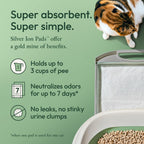 Purina Tidy Cats Breeze extra strength pad absorption texture