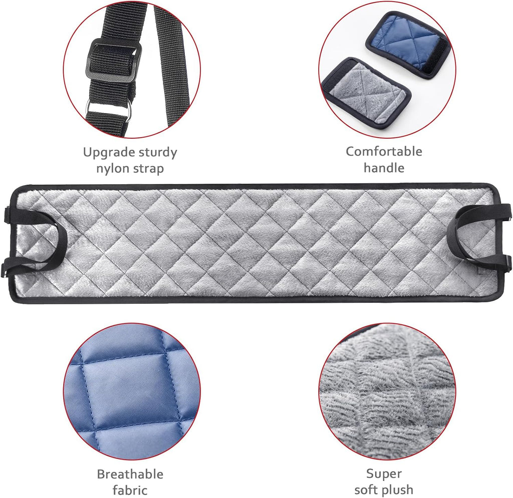 Soft fleece interior of Moonsea dog rehab harness