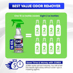 ZORBX advanced patented formula multi surface unscented deodorizer spray