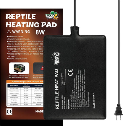 LUCKY HERP thermal pad being utilized for seedling growth and plant warming