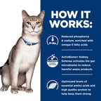 Hill's Prescription Diet k/d Kidney Care Dry Cat Food, Chicken, 4 lb. Bag - Image 10