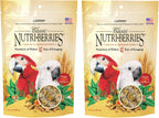 Nutritional label and ingredient details on Lafeber's Classic Nutri-Berries tub