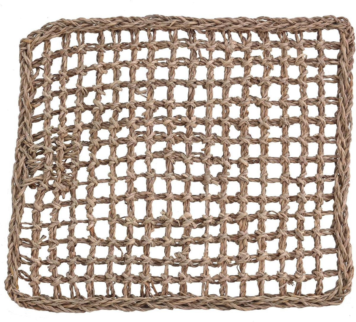 Super Bird Creations SB50008 Seagrass Mat for Cage Decor, Pet Enrichment and Boredom Relief - Versatile Toy-Making Base - Ideal for Parrots - Small to Large Birds & Reptiles - 7"x12" (3 Pack) - Image 9