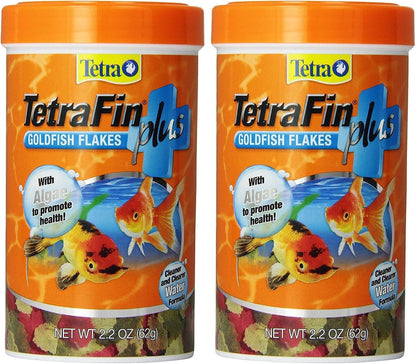 Tetra authentic aquarium fish food flakes for color enhancement