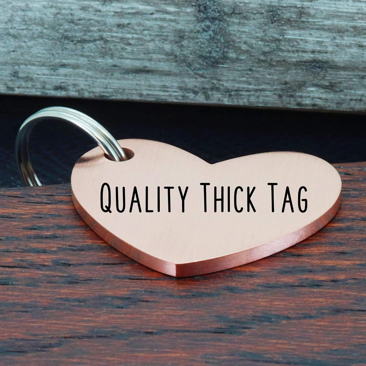 Ultra Joys Personalized Cat Tag back view displaying custom engraved emergency contact phone number