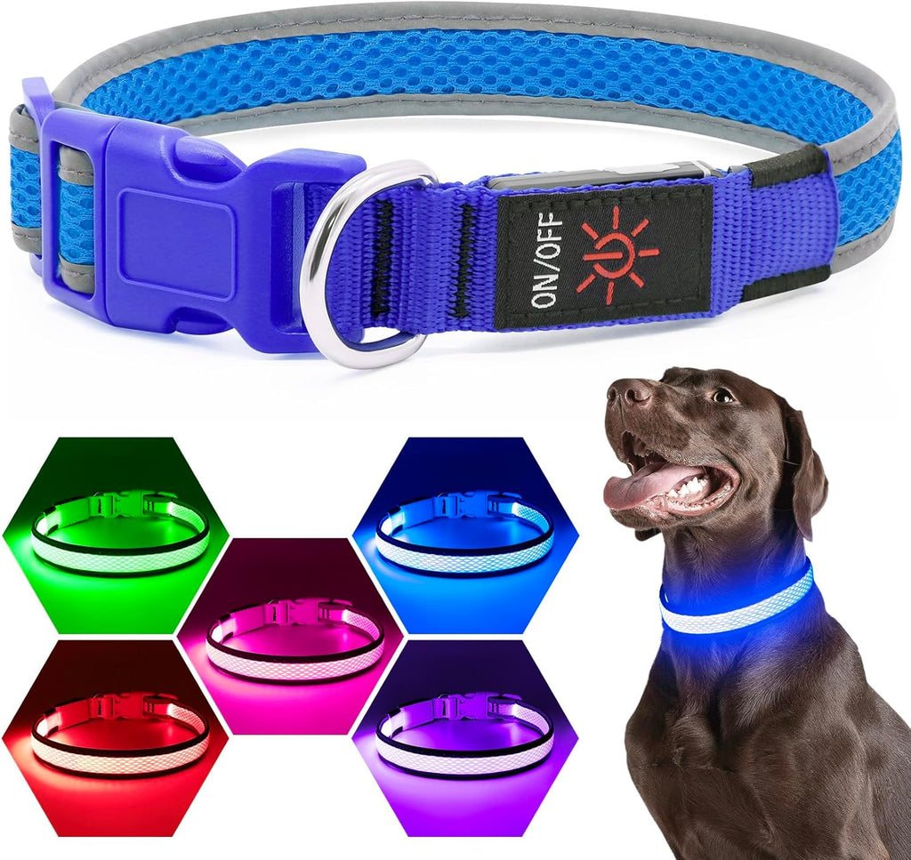 Flashseen LED collar packaging and contents