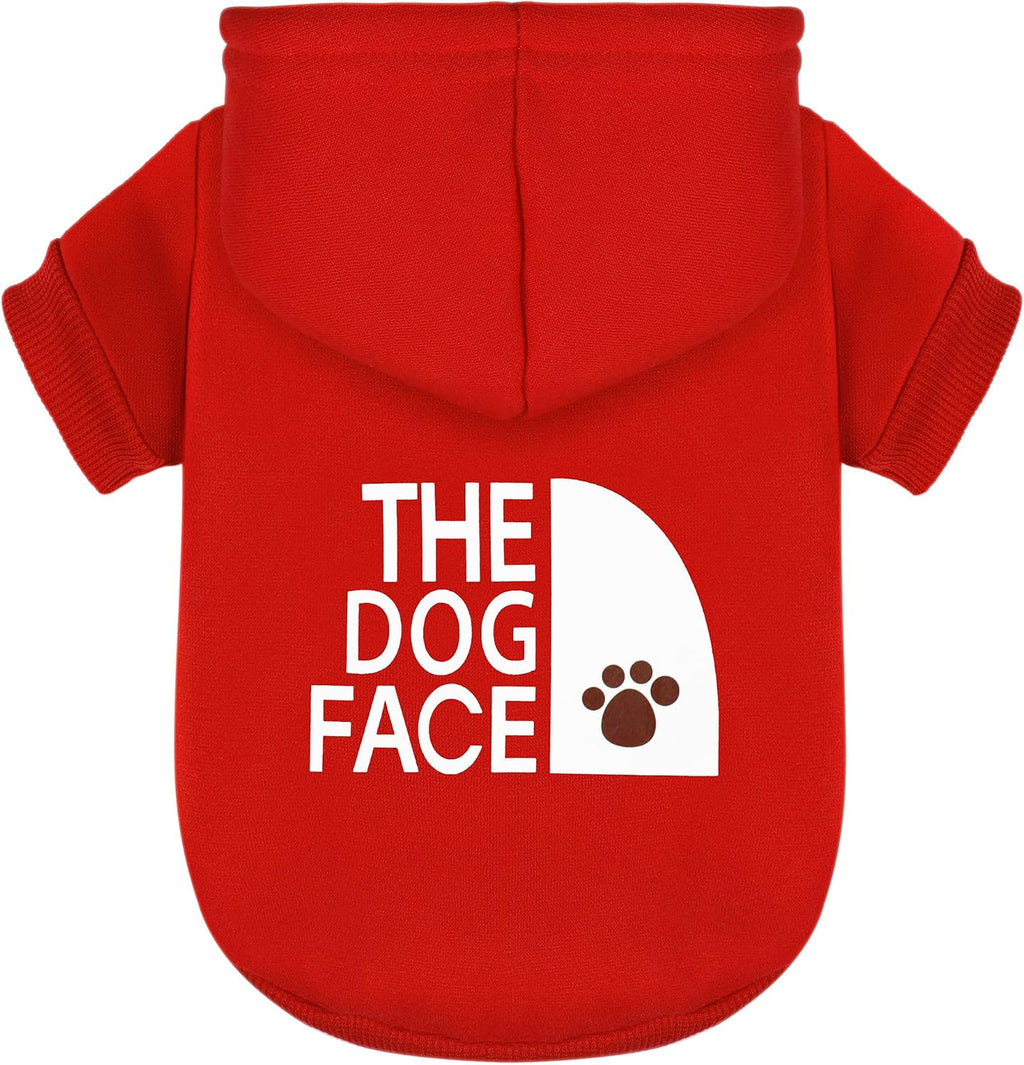 Paiaite Black Chihuahua Dog Hoodie: Keep Your Pup Warm and Stylish with a 'The Dog Face' Printed Sweatshirt Pet Clothes, and Sweater Coat All in One Perfect for Winter and Cool Summer Nights! Black S - Image 9