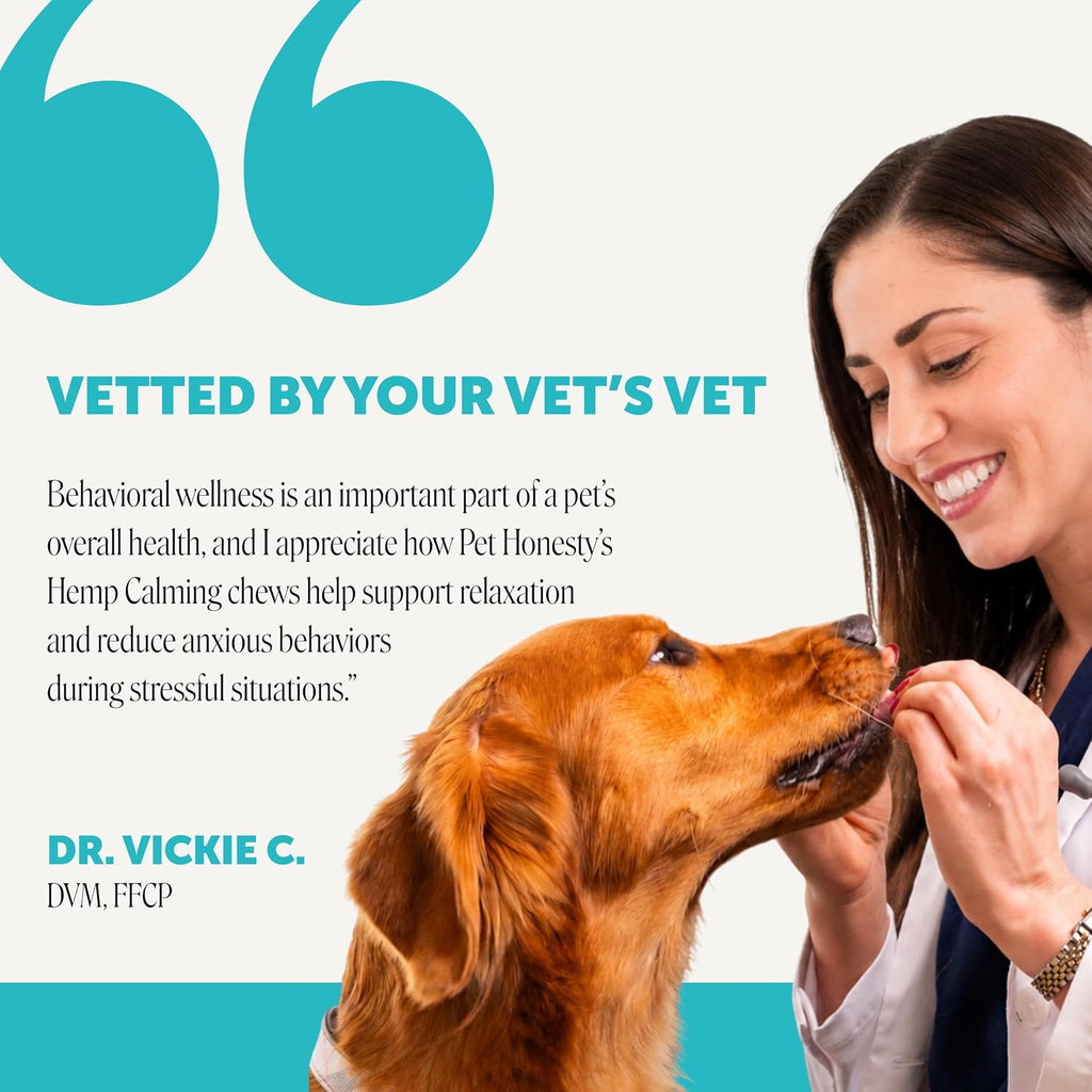 Pet Honesty pet supplements dosage instruction guide for various dog weights