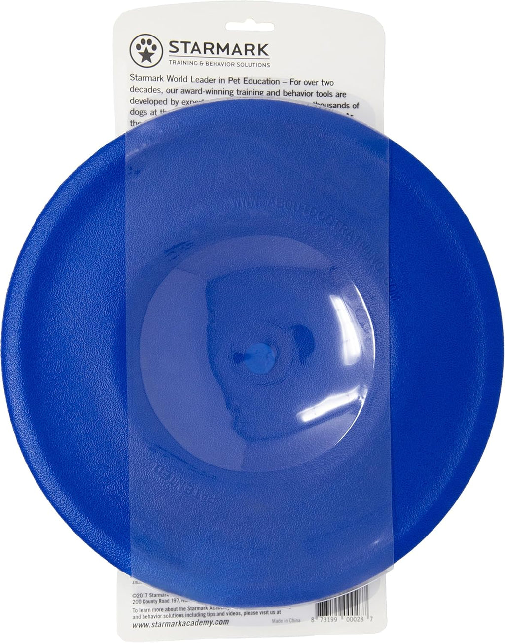 Starmark Easy Glide flying disc floating on water surface