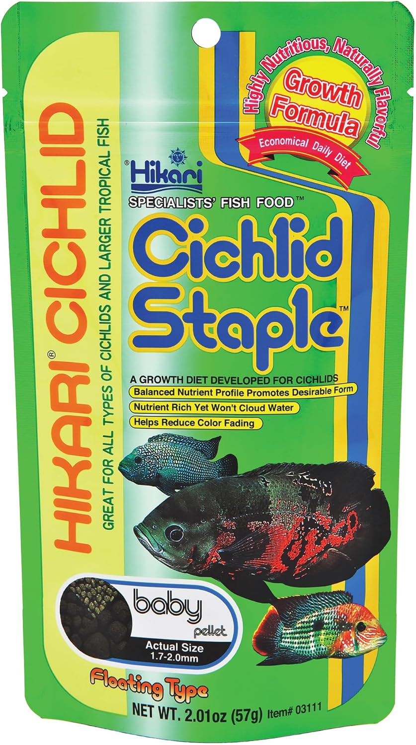 Hikari Cichlid Gold mini pellets nutritional information
