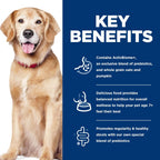 Nutritional information label on Hill's Science Diet dog food