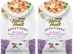 Purina Fancy Feast Appetizers Lickable Grain Free Wet Cat Food Topper Skipjack Tuna Appetizer with Sole - (Pack of 10) 1.1 oz. Trays - Image 9