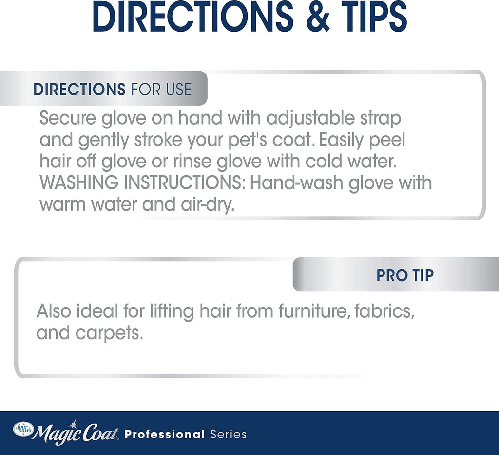 Magic Coat Professional Series Love Glove Dog Grooming Mitt - Image 9