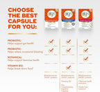Align Probiotic packaging side profile showing strain details