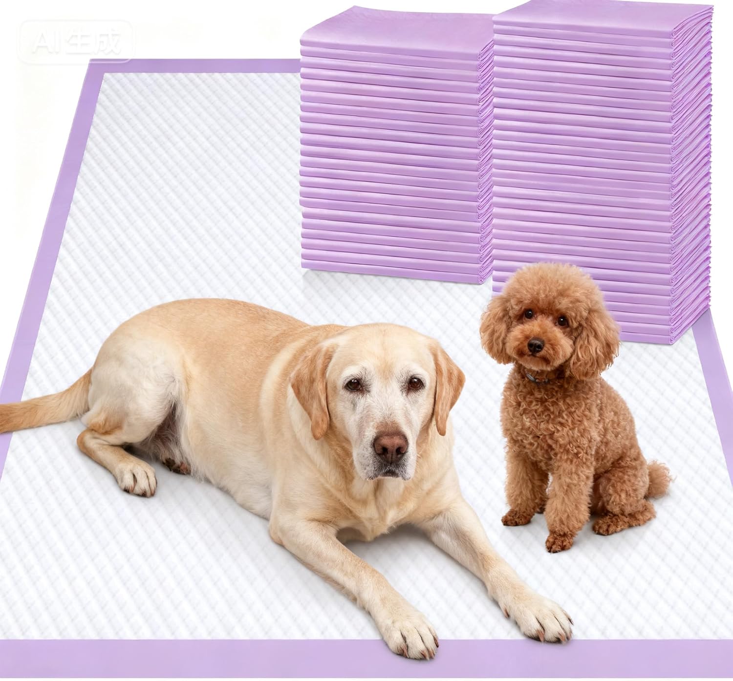 Gimars XL 6-Layer Ultra Absorbent 1200ml 48-Hour Leak-Proof Dog Pee Pads, Quick Dry Extra Large Puppy Pads for Puppy Training, Senior & Incontinent Dogs, Cats, Overnight Use, 28"x34", 30 Count - Image 10