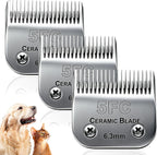 Dog Grooming Replacement Blades Compatible with Andis Dog Clipper, Dog Clipper Blades Compatible with Oster A5,Wahl KM-10 Series Dog Clipper,7FC Blades (3.2mm) - Image 12
