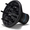 Bio Ionic Universal Diffuser front view showing twelve air outlets and long fingers