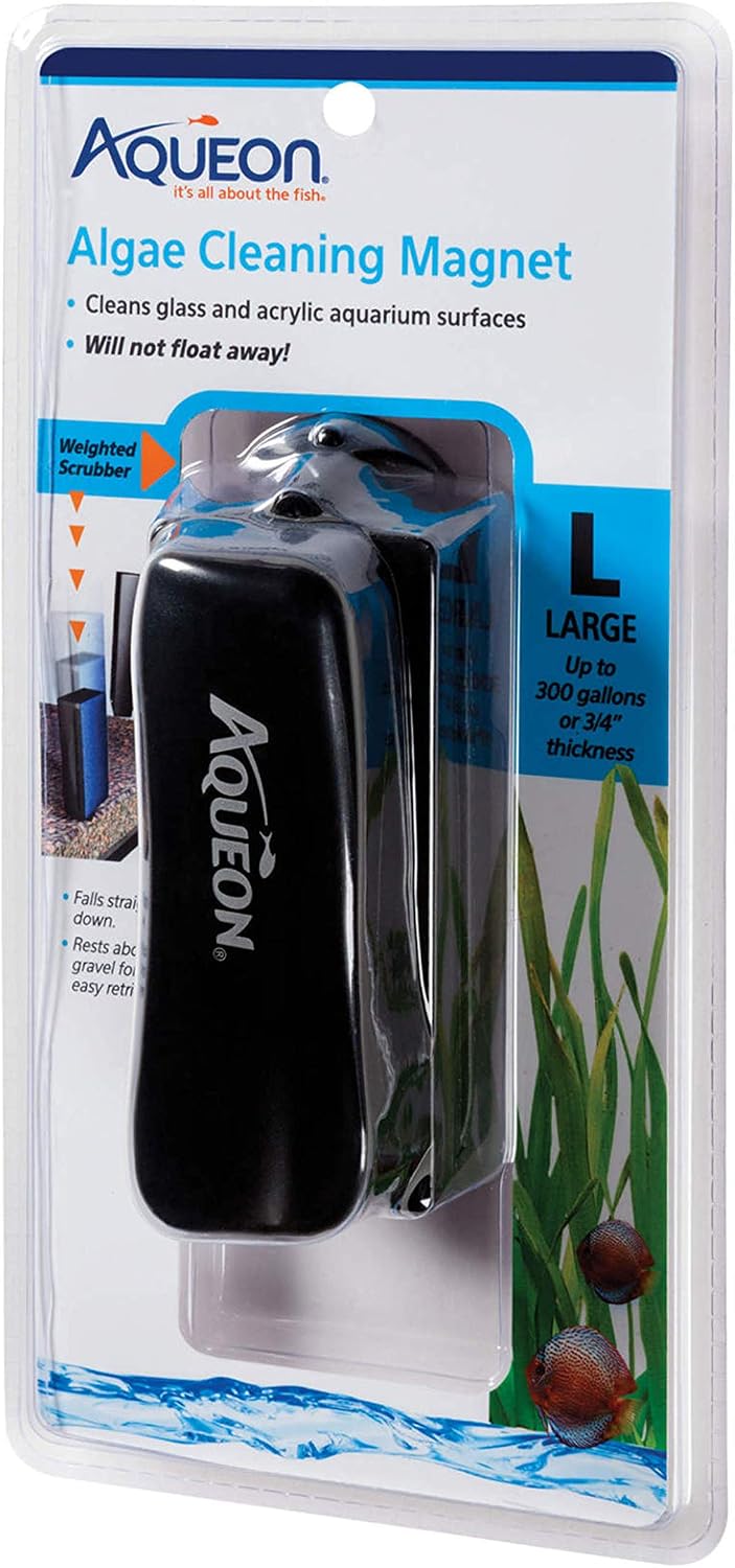 Aqueon Aquarium Algae Scraper, Fish Tank Magnetic Glass Cleaner for Glass/Acrylic, Small - Image 10
