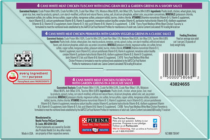 Purina Fancy Feast Wet Cat Food Variety Pack, Medleys White Meat Chicken in Sauce Collection - (Pack of 12) 3 oz. Cans - Image 9