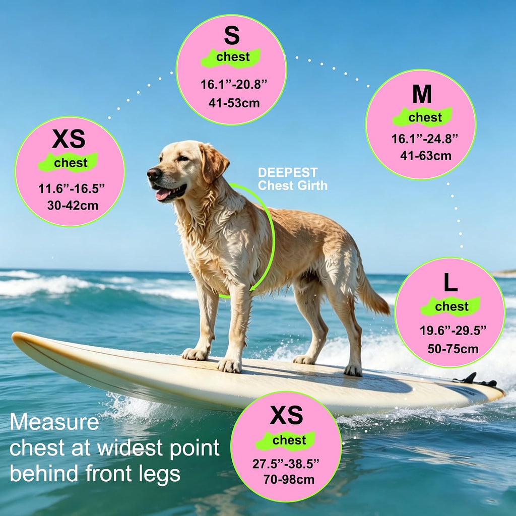 Pink small dog personal flotation device showcasing protective chest padding
