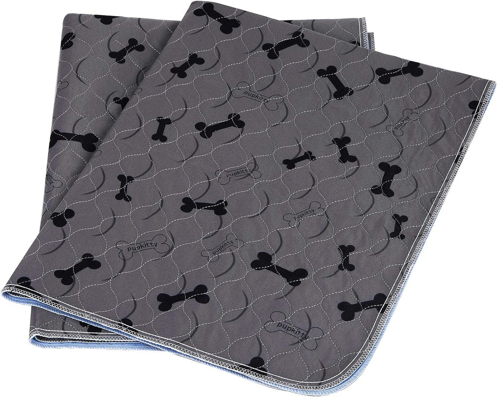 Washable Dog Pee Pads with Free Grooming Gloves,Non Slip Dog Mats with Great Urine Absorption,Reusable Puppy Pee Pads for Whelping,Potty,Training,Playpen - Image 10