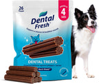 Dental Fresh Dental Treats for Large Dogs, Vet-Formulated Teeth Cleaning Dental Sticks to Help Reduce Plaque and Tartar and Freshen Breath, 15 Count Brush Free Dental Chews for Dogs 50 lbs and Up - Image 10