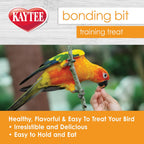 Kaytee bird treat bag with nutritional information label.