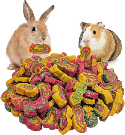 Fhiny 12 PCS Rabbit Timothy Hay Chips Toys, Natural Bunny Molar Treats with Herbal Flowers Rabbit Chew Toys for Teeth Small Animal Snacks for Rats Chinchillas Guinea Pigs Hamsters - Image 11