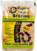 Zoo Med aspen snake bedding ready for terrarium setup