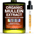 Wonder Family Mullein Leaf Extract and Chlorophyll Lung Detox front view