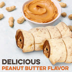 Natural grass fed beef cheek dog treats supporting dental health.