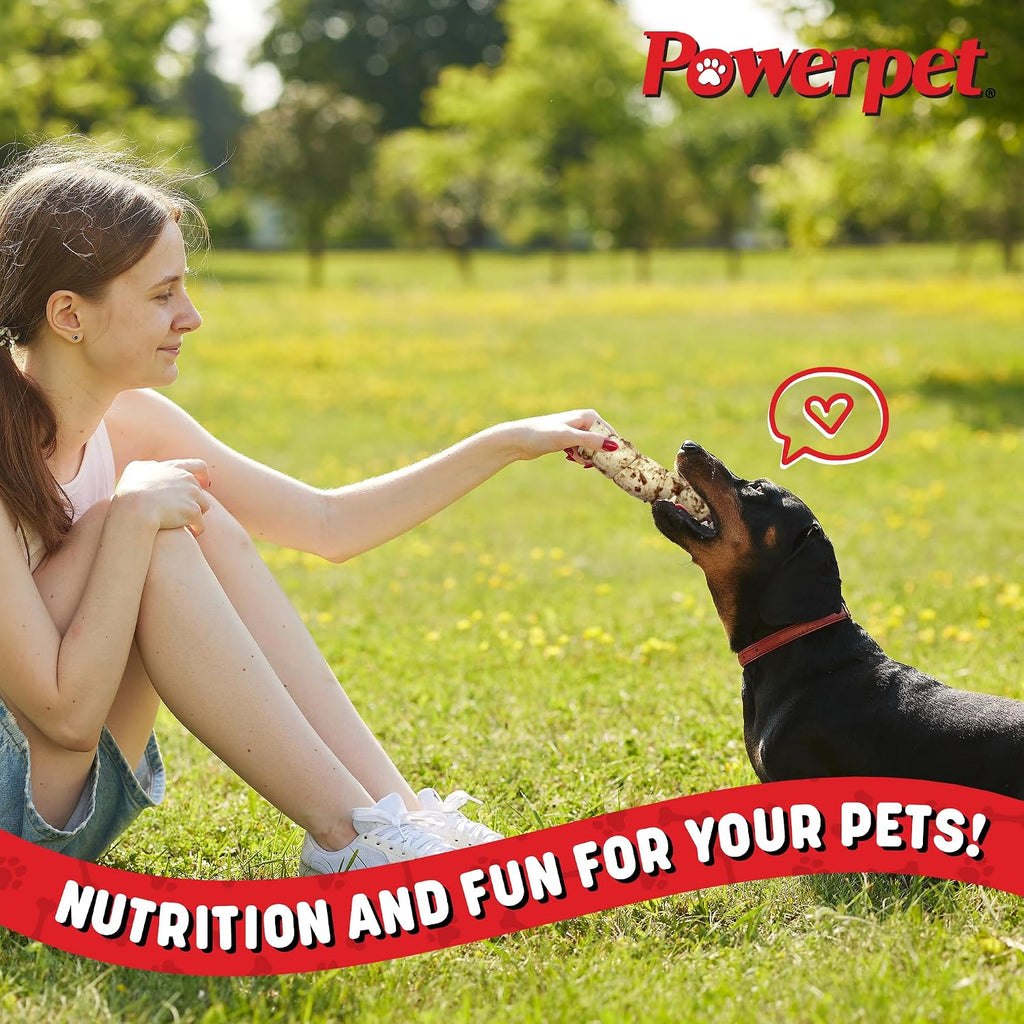 Powerpet low fat natural dog treat for plaque and tartar reduction