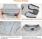 Doglemi soft cotton recovery suit package and fabric texture