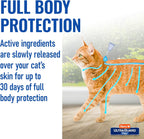 Authentic USA imported Hartz flea treatment for kittens back label instructions